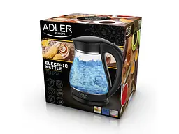 Електрочайник Adler AD 1274 Black - мініатюра 3