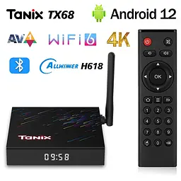 Tanix TX68 4/64GB Allwinner H618 Android 12 - мініатюра 3