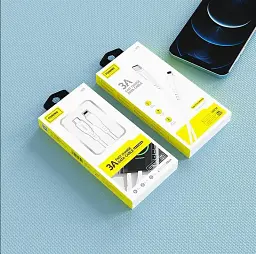 Кабель Foneng X75 USB-C - Lightning (M/M), 1 м, White (X75-CA-TCIP) - мініатюра 3
