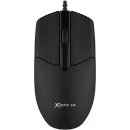 Комплект дротовий XTRIKE ME MK-207 UA (клавіатура + Мишка 1000dpi) USB, чорний - мініатюра 4