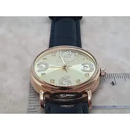 Золотий годинник Golden Time кварцовий. Ч350 - мініатюра 5
