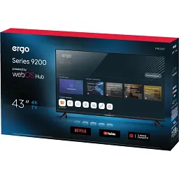 LED-телевізор ERGO 43WUS9200 - мініатюра 3