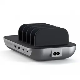 Док-станция Satechi Dock5 Multi-Device Charging Station (ST-WCS5PM) - мініатюра 3