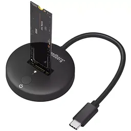 Концентратор Sandberg USB3.2 Type-C toSSD M.2 NVMe M Key (136-47) - мініатюра 2