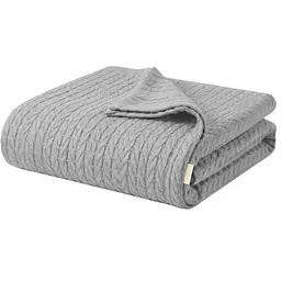 Плед покривало Cosas Shadow Knitted Braid 230х240 см косичка (Blanket_37Shadow_KnittedBraid_230x240)