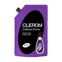 Жидкое мыло Clerom Cattleya flower Дой-пак 500 мл (4820287020173)