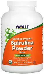 Спіруліна Now Foods Spirulina 454 грам