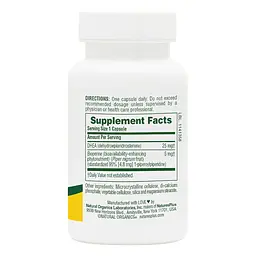 DHEA-25 Natures Plus DHEA-25 with BioPerine®, 60 капсул з піперином - мініатюра 2