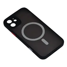 Магнітний чохол XON PhoneCase Magnetic для iPhone 12 (PCMB1112100B 9465) Чорний - мініатюра 2