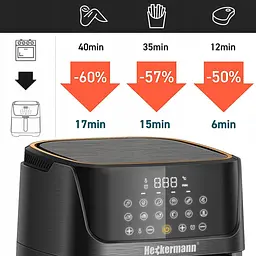 Аерогриль аерофритюрниця Heckermann HF 8850 7 л - мініатюра 4