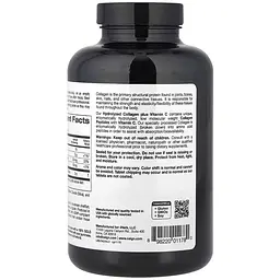 Колаген гідролізовані пептиди + вітамін С California Gold Nutrition Hydrolyzed Collagen Peptides + Vitamin C Type I & III 250 таблеток - мініатюра 3