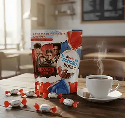 Шоколадні цукерки Kinder Schoko-Bons Netflix Stranger Things 200г - мініатюра 5