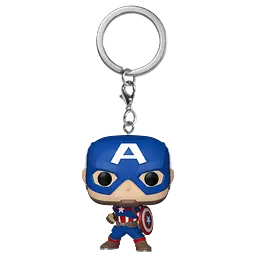 Фігурка-брелок Funko Pop Marvel Captain America 4 см (M CA K1419) - мініатюра 2