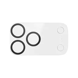Захисне скло на камеру Apple iPhone 17 Pro Max, Flat, протиударне, прозоре, без рамки, захисне скло для об"єктивів камери, захист камери смартфона, не впливає на якість фото, ArmorStandart (ARM87054)