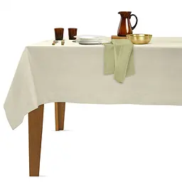 Скатертина Cosas Cream водовідштовхувальна 150х180 см молочна (Cloth_02Milk_DUK_150x180) - мініатюра 2