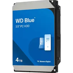 Жорсткий диск 3.5` WD Blue 4TB SATA 256MB (WD40EZAX) [141080] - мініатюра 2