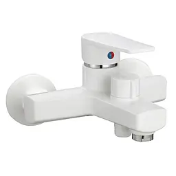 Змішувач для ванни Plamix Leo-009 Euro white PM0633 Білий