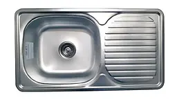 Кухонна мийка Romzha Anka Satin RO47140, Сірий
