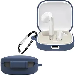 Чохол BeCover Silicon для Xiaomi Redmi Buds 6 Active Deep Blue (712013) - мініатюра 2