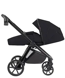 Коляска 2 в 1 Carrello Omega CRL-6540 Cosmo Black дощовик москітна сітка LED-ліхтарик - мініатюра 6