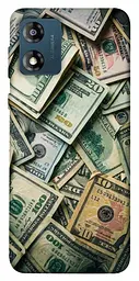 TPU чохол Demsky Dollars для Motorola Moto E13