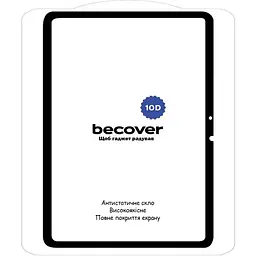 Захисне скло BeCover 10D для Xiaomi Mi Pad 6 / 6 Pro 11" Black (710587) - мініатюра 2