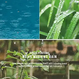 Парфумована вода W.Dressroom Dress & Living Clear Perfume No.45 Morning rain для одягу та дому 70 мл - мініатюра 3