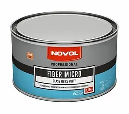 Шпаклівка Novol Fiber Micro cо скловолокном 1235 1,8кг