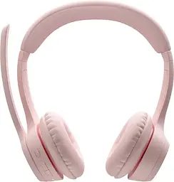Навушники Logitech бездротова ігрова гарнітура Zone 300 (981-001412) рожева - мініатюра 3