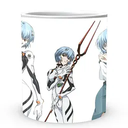 Кухоль GeekLand Evangelion Євангеліон Сіндзі Рей Марі EVA 002.18 330 мл білий - мініатюра 2