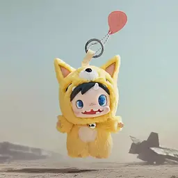 Колекційна м'яка іграшка-сюрприз Pop Mart Polar-Monster (Серія Baby Collection Pendant (PMBP-01) - мініатюра 9