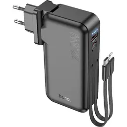Зовнішній акумулятор Hoco J126 Travel 10000mAh 22.5W Black [615723] [107510] - мініатюра 2