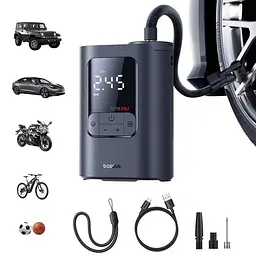Автомобільний насос - акумуляторний компресор Baseus GoTrip VA1 Pro (C01197) - мініатюра 2