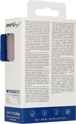 Анальна пробка ShotsToys Slim Butt Plug 8.3 см (синій) - мініатюра 8