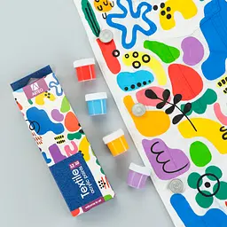 Набір акрилових фарб для розпису тканин Colors 12×10 мл Arteo - мініатюра 3