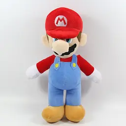 М'яка іграшка Супер Маріо 43 см – плюшевий Mario, герой Super Mario - мініатюра 3