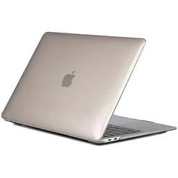 Пластикова накладка (верх та низ) HardShell Crystal Case для Apple MacBook Air 13.6` M2 A2681 2022 (Grey) [77498]