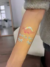 Тату тимчасове в наборі Unicorn mood голограма Tattooshka LB-185 Різнокольоровий shop (4825800010594) - мініатюра 3