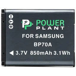 Акумулятор до фото/відео PowerPlant Samsung BP70A (DV00DV1261) - мініатюра 1