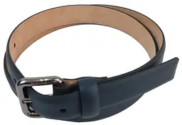 Ремінь жіночий Tod's 85-106 см 2.5 см шкіра Синій - мініатюра 5
