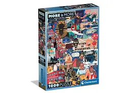 Пазл Clementoni More is More: Подорожі та Культури (More Is More - Travel&Cultures Puzzle - 1000 pcs.), колаж, 1000 ел. (37072)