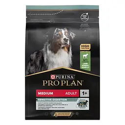 Сухой корм собак средних породы Purina Pro Plan Medium Sensitive с ягненком 14 кг 12366972