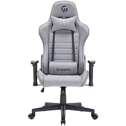 Ігрове крісло GamePro Size L Fabric Gray (GC575FG) - мініатюра 2