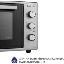 Електрична піч Minola Foet 4815 GR - мініатюра 3
