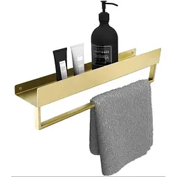 Полиця для ванни Rea SF01 45 brushed gold REA-06001, Золотий
