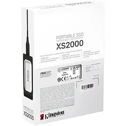Портативний SSD Kingston 500GB USB 3.2 Gen 2x2 Type-C XS2000 - мініатюра 6