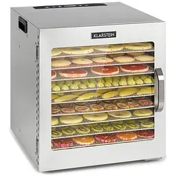 Дегідратор сушарка для овочів фруктів м'яса грибів Klarstein Captain Jerky 110 (10035735)