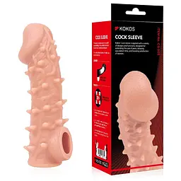 Насадка на член Kokos Cock Sleeve CS 005, L - мініатюра 7