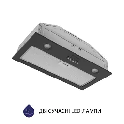 Витяжка повновбудована Minola HBI 5204 GR 700 LED - мініатюра 4