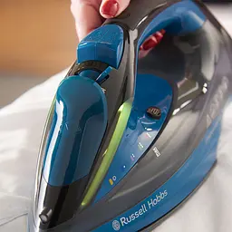 Russell Hobbs Праска Colour Control Pro, 2400Вт, 380мл, паровий удар -185гр, самоочищення, індик.температури, керам. підошва, синій - мініатюра 5